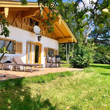 Ferienhaus Veronika Mit 2000Qm Garten Und Bergblick Unterammergau Eksteriør bilde