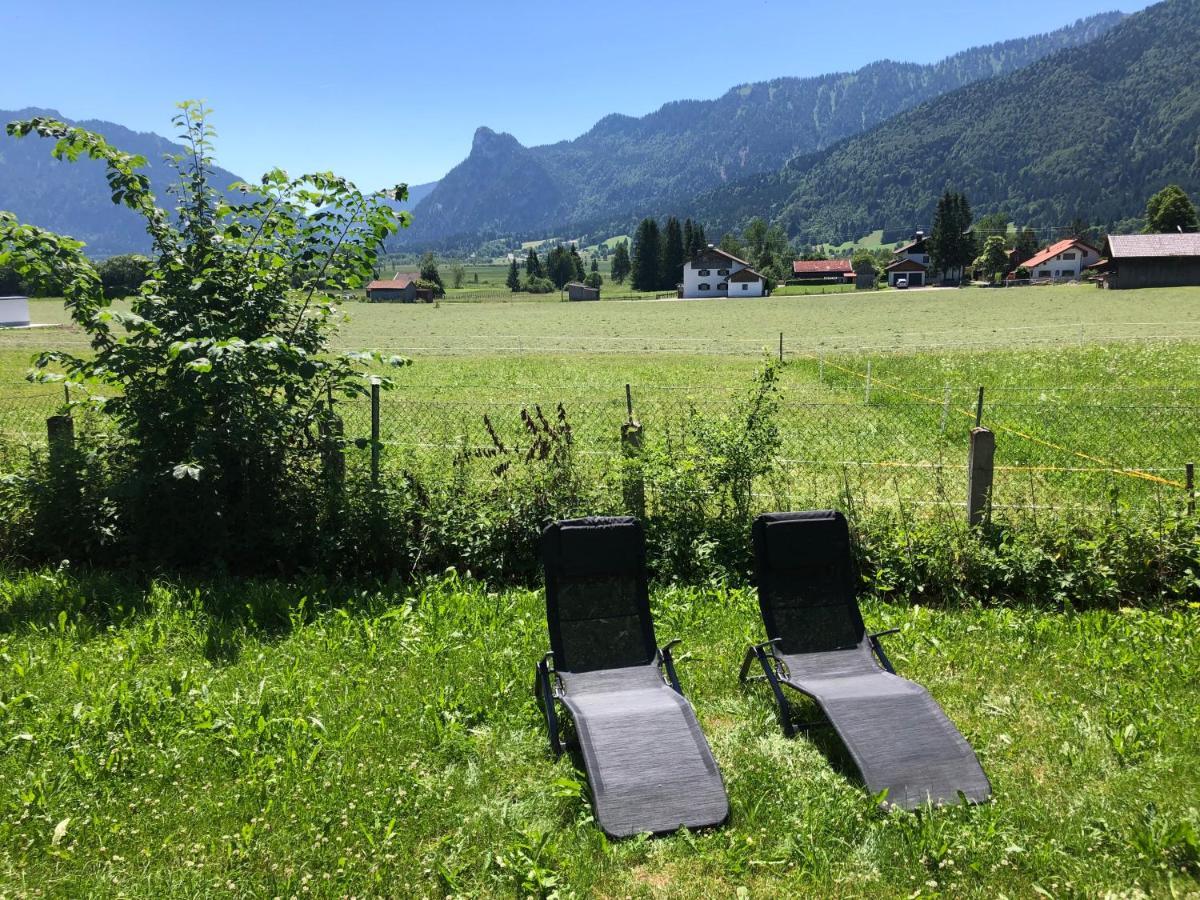 Ferienhaus Veronika Mit 2000Qm Garten Und Bergblick Unterammergau Eksteriør bilde